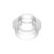 LEGO Plate Round 1x1 W. Hole Transparent B0912-6510164