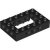 LEGO Technic Brick 4x6 W. 4.85 Hole And Cut Out Svart T9065-6456527