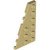 LEGO Left Plate 3x6 W. Angle Beige 6469249-B3011