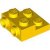 LEGO Plate 2x2x2/3 W. 2 Hor. Knobs Gul B0101-6469455