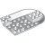 LEGO Roof Tile 6x8 Inverted 45 Deg. W. Bow Vit B4010-6472515