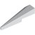 LEGO Right Roof Tile 2x5 45 Deg. Vit B3049-6482744
