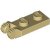 LEGO Plate W. Fork Vertical End 1x2 Beige B1808-6485745
