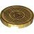 LEGO Tile 3x3 Circle C-P3O No.42 Guld R1578-6488480