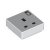 LEGO Flat Tile 1x1 Eluttag Vit R0-6491310
