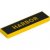 LEGO Flat Tile 1x4 Harbor No.216 Gul R1609-6495160