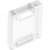 LEGO Brevlåda Ljusgrå med Transparent front 4211491(1)-R0