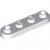 LEGO Plate 1x4 Rounded Vit B0448-6501816
