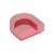 LEGO Flat Tile 1x1 1/2 Circle Transparent Röd B1993-6507960