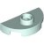 LEGO Plate 1x2 1/2 Circle W. 1 Knob Aqua B2481-6510063