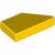 LEGO Tile 1x2 Deg. 45 Cut Left Gul 6510138-B2599