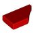 LEGO Tile 1x2 Deg. 45 Cut Right Röd B1579-6510141