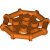 LEGO Parabolic Ring Rödorange R0044-6510511