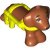 LEGO Hund Med Rullstol Mörkorange R1089-6510642