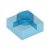 LEGO Plate 1x1 Transparent Blå 6513965-B2649