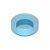 LEGO Flat Tile Round 1x1 Transparent Blå 6514190-B1130