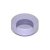 LEGO Flat Tile 1x1 Round  Transparent Lila B0739-6514201