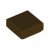 LEGO Flat Tile 1x1 Mörkbrun B2638-6516867
