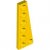 LEGO Right Plate 2x6 9 Deg. Gul B2595-6518943