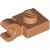 LEGO Plate 1x1 W. Holder Vertical Nougat B0664-6525784