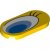 LEGO Tile 2x4 Circle No.54 Pip Öga Left Gul R0386-6529382