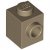 LEGO Brick 1x1 W. 1 Knob Mörkbeige B0612-6536855