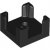 LEGO Wall 2x2x1 W. Knob Svart B0348-6537935