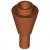 LEGO Cone 1x1 Inverted W. Shaft Mörkorange R0-6538444