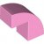 LEGO Brick 1x2x1 2/3 Bow W. Cutout No.1 Rosa B3228-6540392