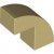 LEGO Brick 1x2x1 2/3 Bow W. Cutout No.1 Beige B4108-6544404