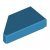 LEGO Tile 1x2 Deg. 45 Cut Right Mörk Azur 6551378-B3008