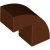 LEGO Brick 1x2x1 2/3 Bow W. Cutout No.1 Rödbrun B0577-6551997