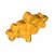 LEGO Diadem Blommor No.5 Ljusorange R0702-6567386