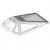 LEGO Cockpit 4x8x2 W. Angle/Shaft No.8 Transparent 6576508-R1633