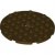 LEGO Plate 8x8 Circle Mörkbrun B4859-6578874