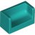 LEGO Wall Double Corner 1x2x1 Blågrön B4233-6584799
