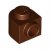 LEGO Plate 1x1x2/3 W. 1 Knob Rounded Rödbrun B3359-6585083
