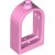 LEGO Fönsterram 1x2x2 2/3 Rosa R1360-6590633