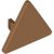 LEGO Triangular Sign W. Snap Medium Nougat R0439-6590767
