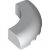 LEGO 1/4 Arch Brick 5x5 W. Cutout Vit B4049-6602846