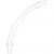LEGO 3.2 Shaft 5x5 Curved No.1 Transparent R0215-6614468