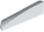 LEGO Brick 1x4x1 Bow Right Vit B3457-6565220