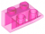LEGO Roof Tile 2x2/45 Inverted Transparent Magenta B1415-6533192