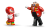 LEGO Sonic Knuckles mot Dr Eggmans Egg Crusher robot 77005