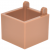 LEGO Låda 2x2x1 1/3 Medium Nougat R0403-6566342