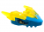 LEGO Creature Head No.80 Mörk Azur/Gul 6342663-R1208