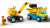 LEGO City 4+ Byggfordon och kran med rivningskula 60391
