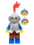 LEGO Lion Knight Gray Helmet CAS559