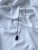 Halsband 2x4 med diamant Svart S004