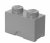 LEGO Förvaringslåda, 2 Medium Stone Grey 40021740